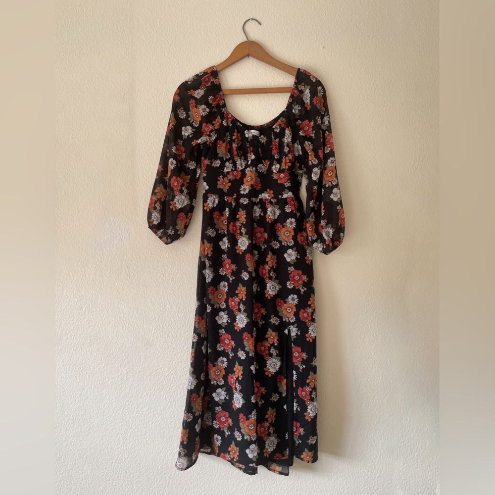 Floral Midi Dress